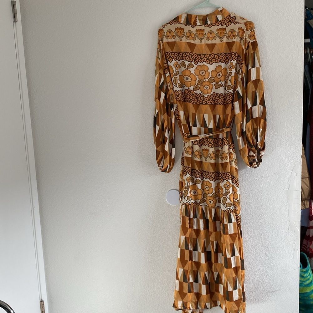 Carolina K Nico Robe, Rombus Flowers - Picture 7 of 10